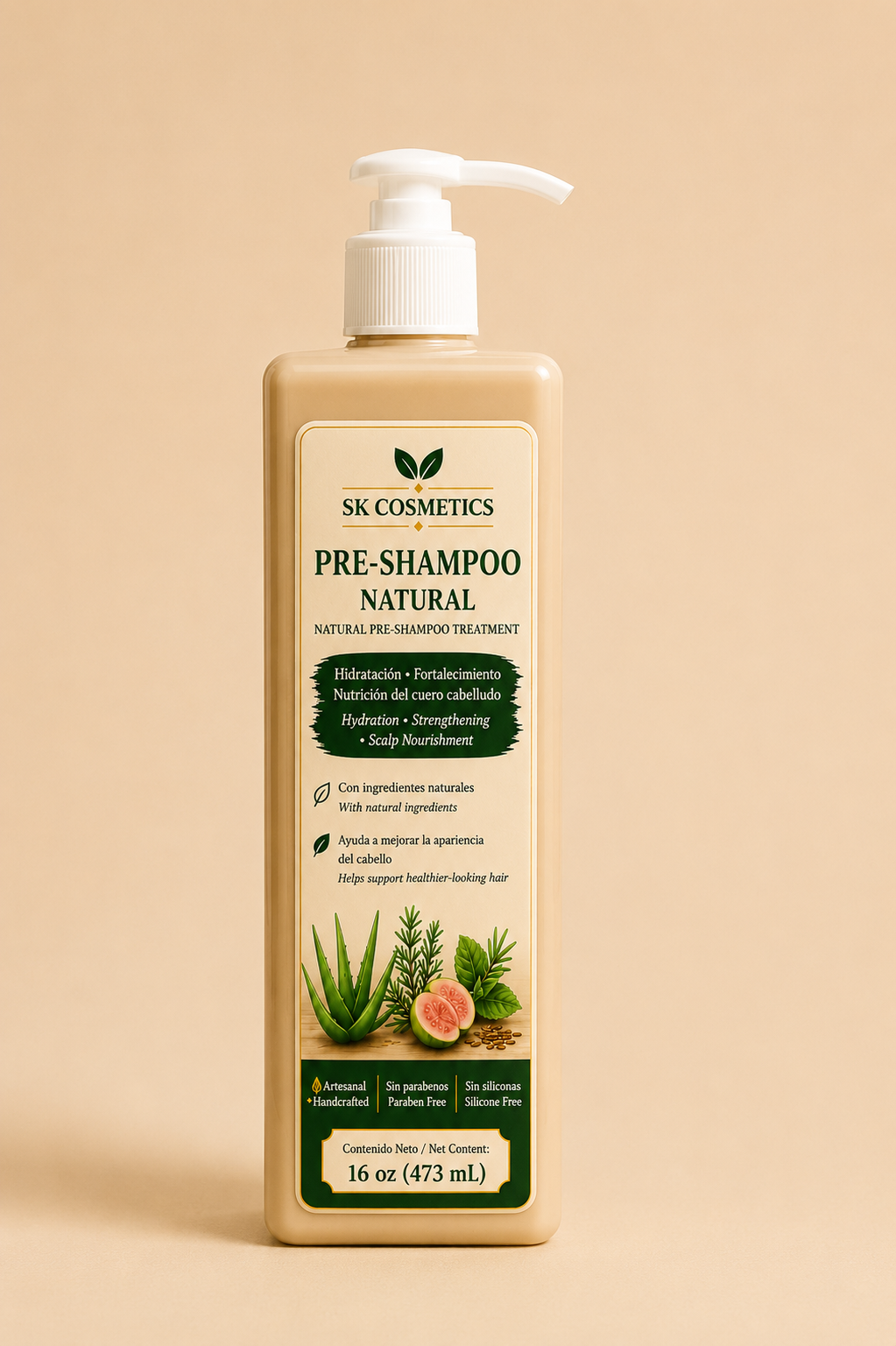 Natural Pre-Shampoo