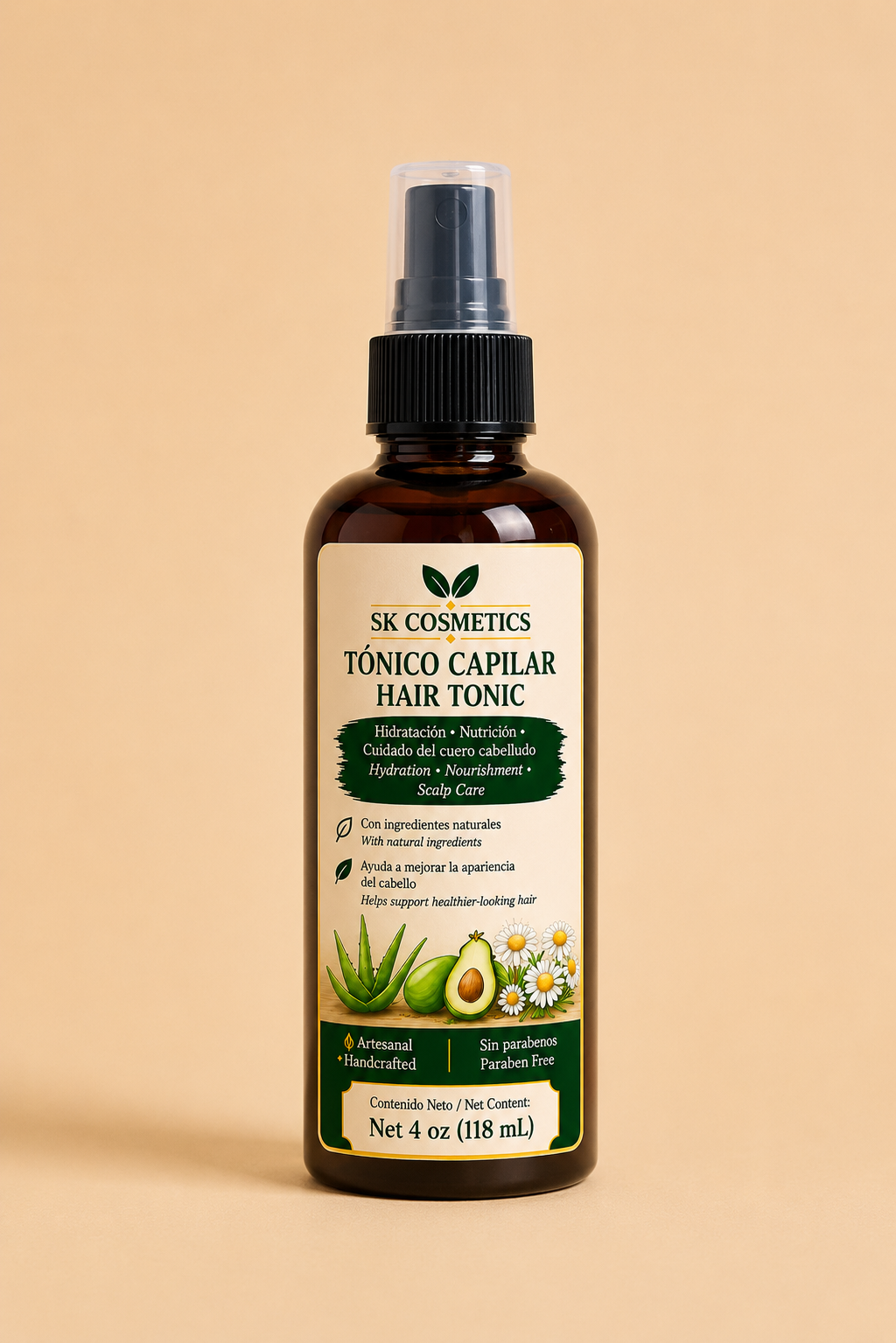 Hair Tonic – Tónico Capilar | Hydration, Nourishment & Scalp Care